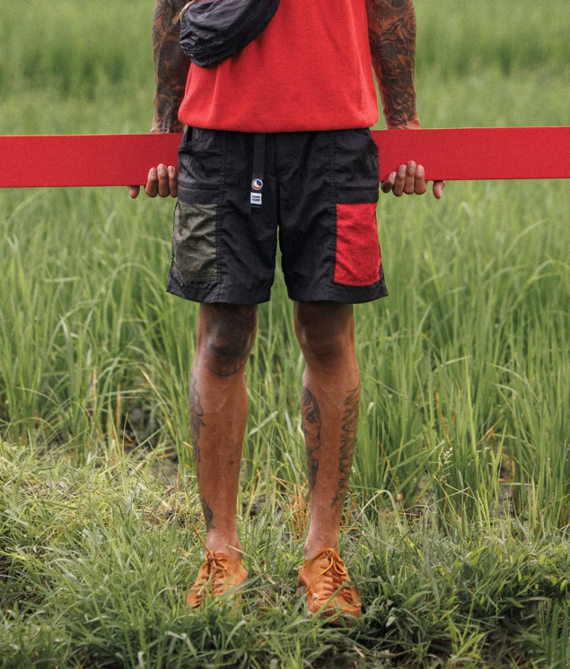 Homecore Blue Multi Trek Short Herren schwarz